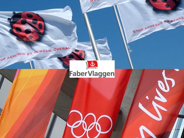 Deze afbeelding van Faber vlaggen gevestigd in de plaats Amsterdam in de provincie Noord-Holland is de profielfoto van de meetingdienst.