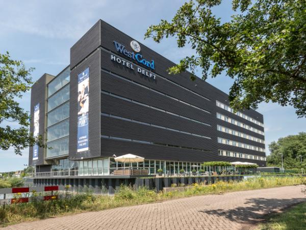 Deze afbeelding van WestCord Hotel Delft gevestigd in de plaats Delft in de provincie Zuid-Holland is de profielfoto van de vergaderlocatie.