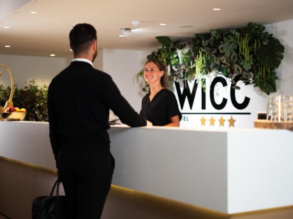 Deze afbeelding van Hotel WICC gevestigd in de plaats Wageningen in de provincie Gelderland is de profielfoto van de vergaderlocatie.