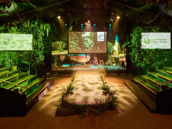 Afbeelding 11 van Ouwehands Dierenpark Rhenen gevestigd in de plaats Rhenen in de provincie Utrecht geeft inzicht in de mogelijkheden van de vergaderlocatie.