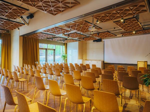 Afbeelding 5 van Four Elements Hotel Amsterdam gevestigd in de plaats Amsterdam in de provincie Noord-Holland geeft inzicht in de mogelijkheden van de vergaderlocatie.