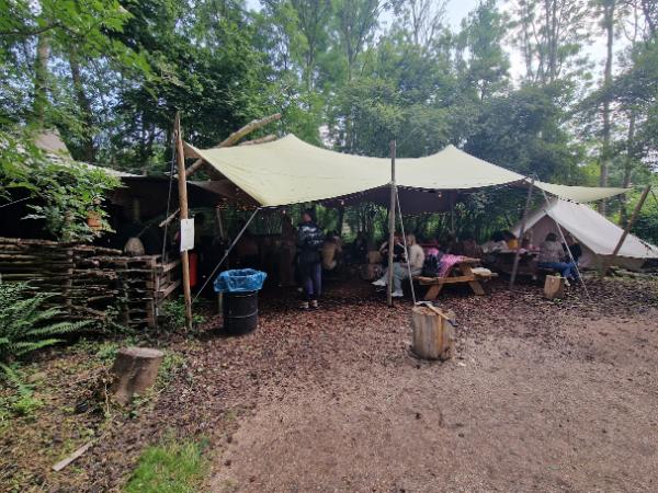 Afbeelding 6 van Landgoed Vidaa gevestigd in de plaats Bergschenhoek in de provincie Zuid-Holland geeft inzicht in de mogelijkheden van de vergaderlocatie.