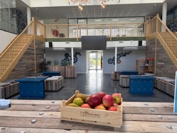 Afbeelding 6 van Fruit Tech Campus gevestigd in de plaats Geldermalsen in de provincie Gelderland geeft inzicht in de mogelijkheden van de vergaderlocatie.