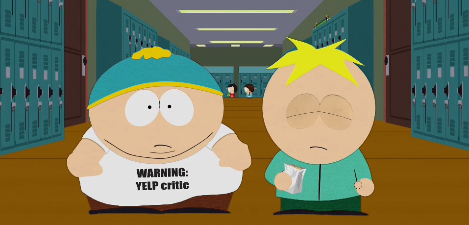 South Park geeft kritische feedback voor reviewers: You’re not Yelping!