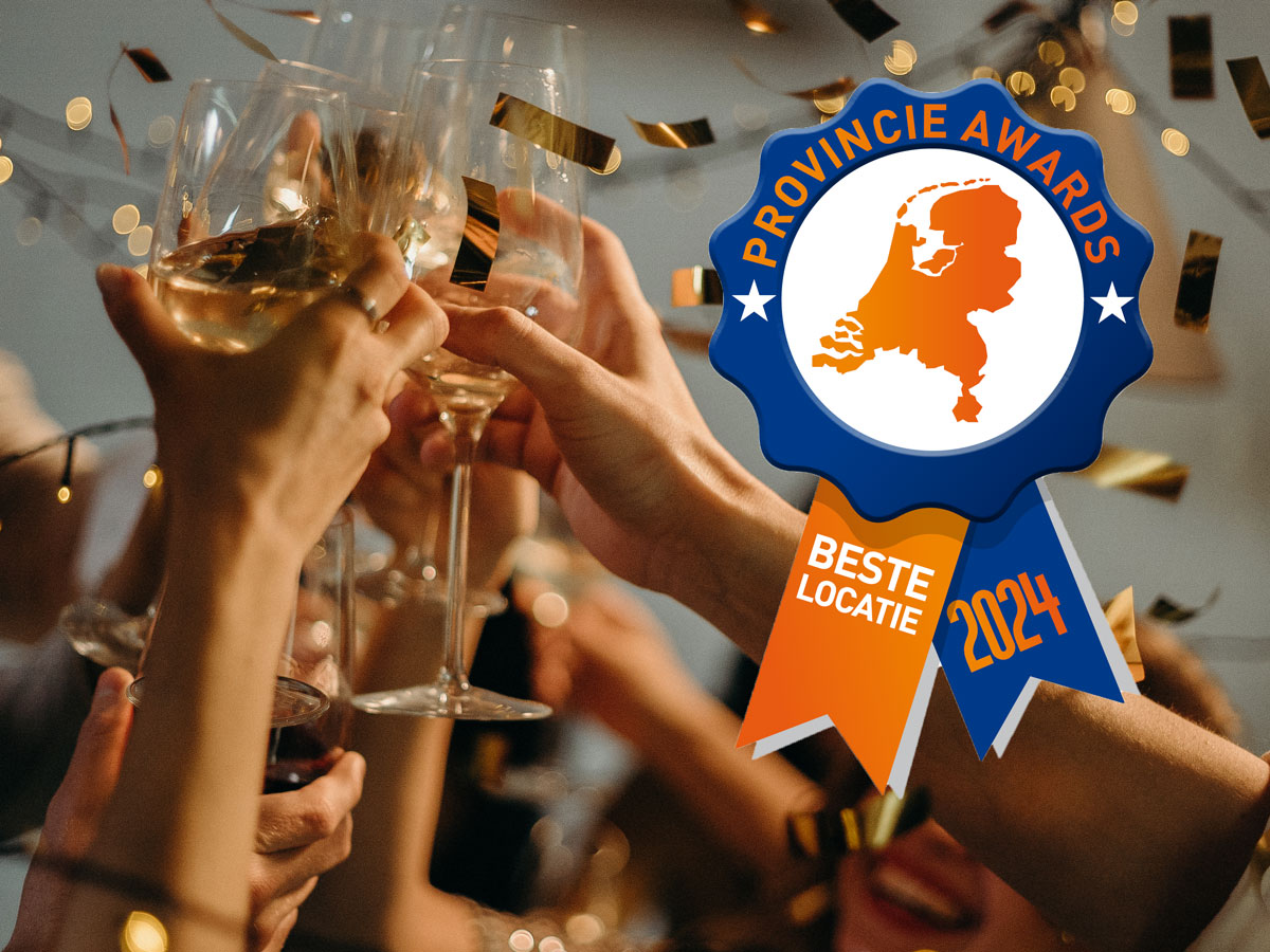 De beste meetinglocaties en eventlocaties per provincie op basis van gastervaringen over 2024 in Nederland zijn bekend: Provincie Awards 2024!